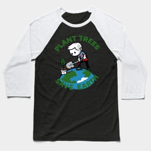 Global Greening: Grow Green Baseball T-Shirt
